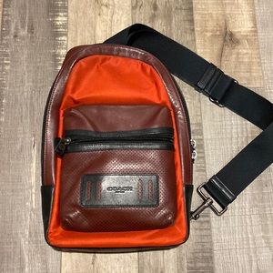 Coach backpack purse